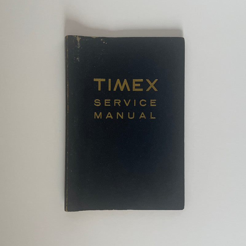 Timex Service Manual Soft cover Book