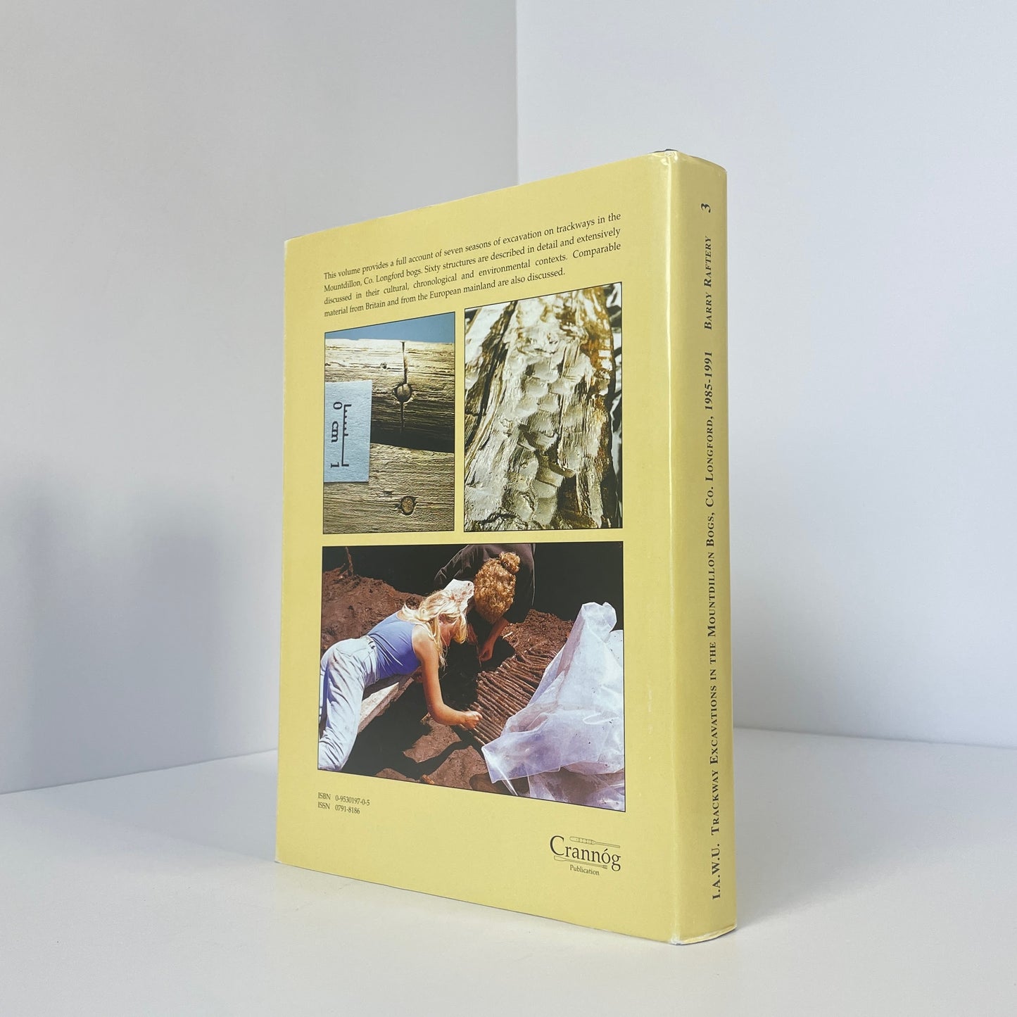 Trackway Excavations In The Mountdillon Bogs, Co. Longford, 1985-1991, Irish Archaeological Wetland Unit, Transactions: Volume 3; Raftery, Barry