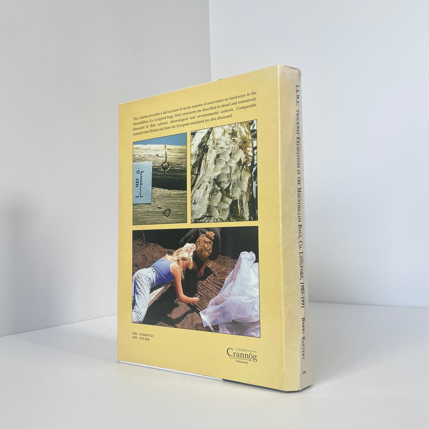 Trackway Excavations In The Mountdillon Bogs, Co. Longford, 1985-1991, Irish Archaeological Wetland Unit, Transactions: Volume 3; Raftery, Barry