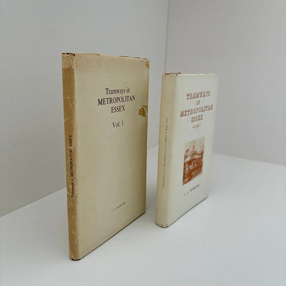 Tramways In Metropolitan Essex 2 Volume Set; Burrows, V.E