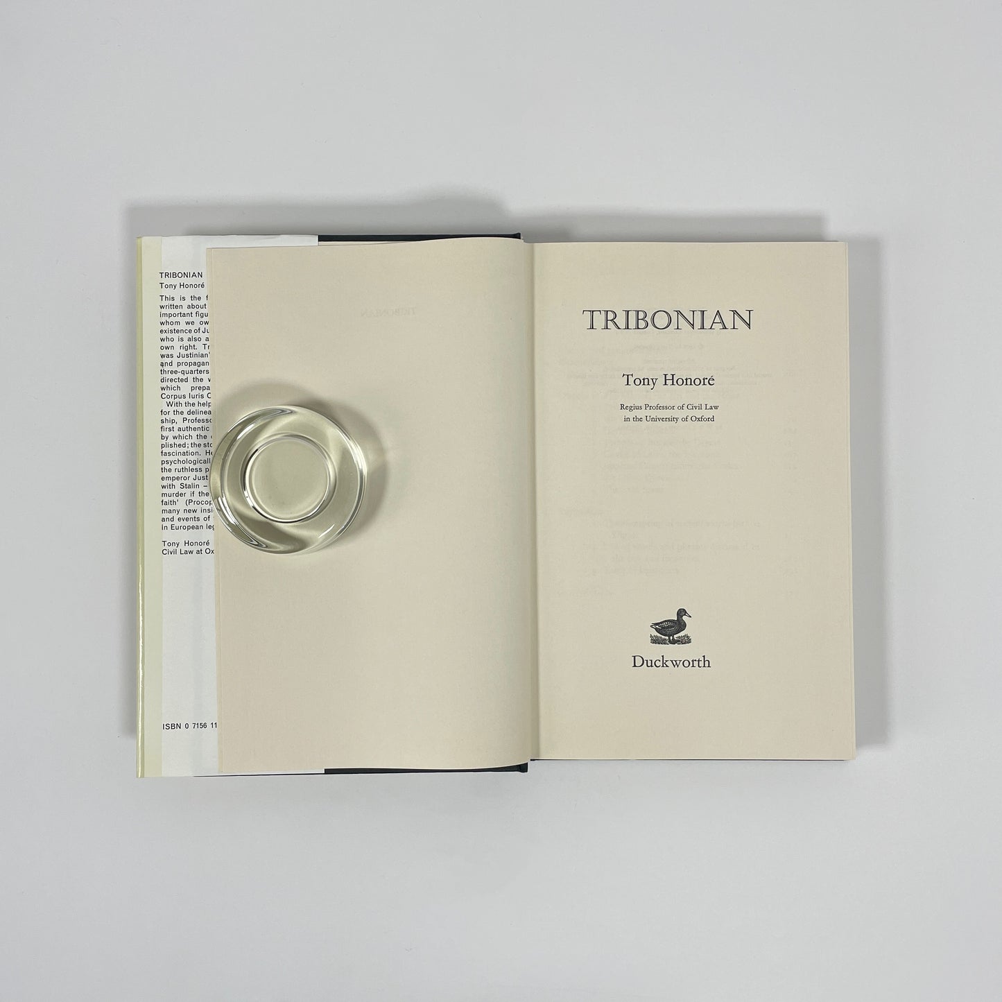 Tribonian; Honoré, Tony