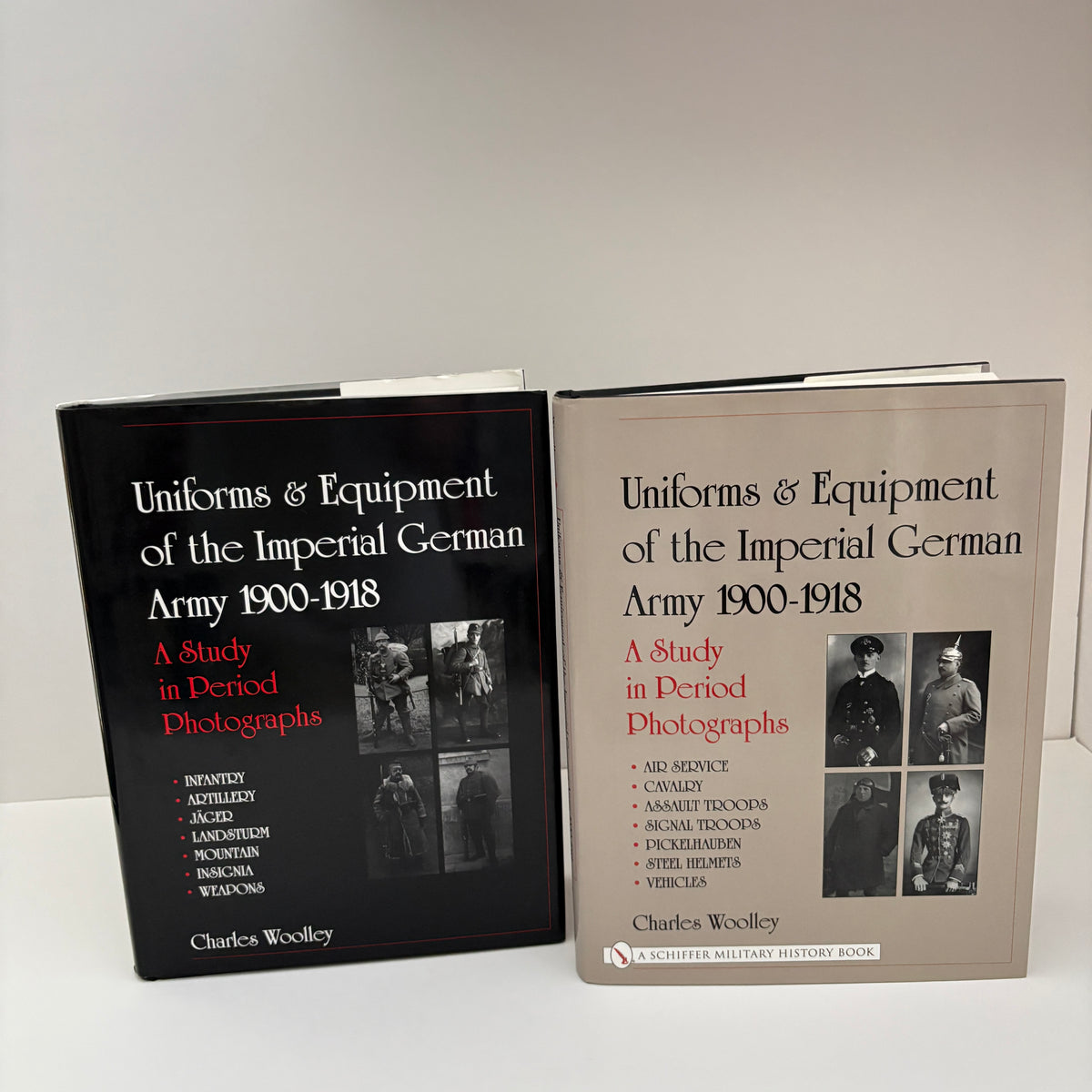 Uniforms & Equipment Of The Imperial German Army 1900 - 1918 A Study In Period Photographs 2 Vol Set; Woolley, Charles