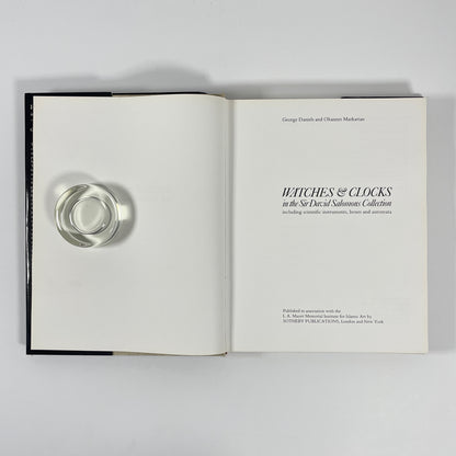 Watches & Clocks In The Sir David Salomons Collection; Daniels, George; Markarian, Ohannes
