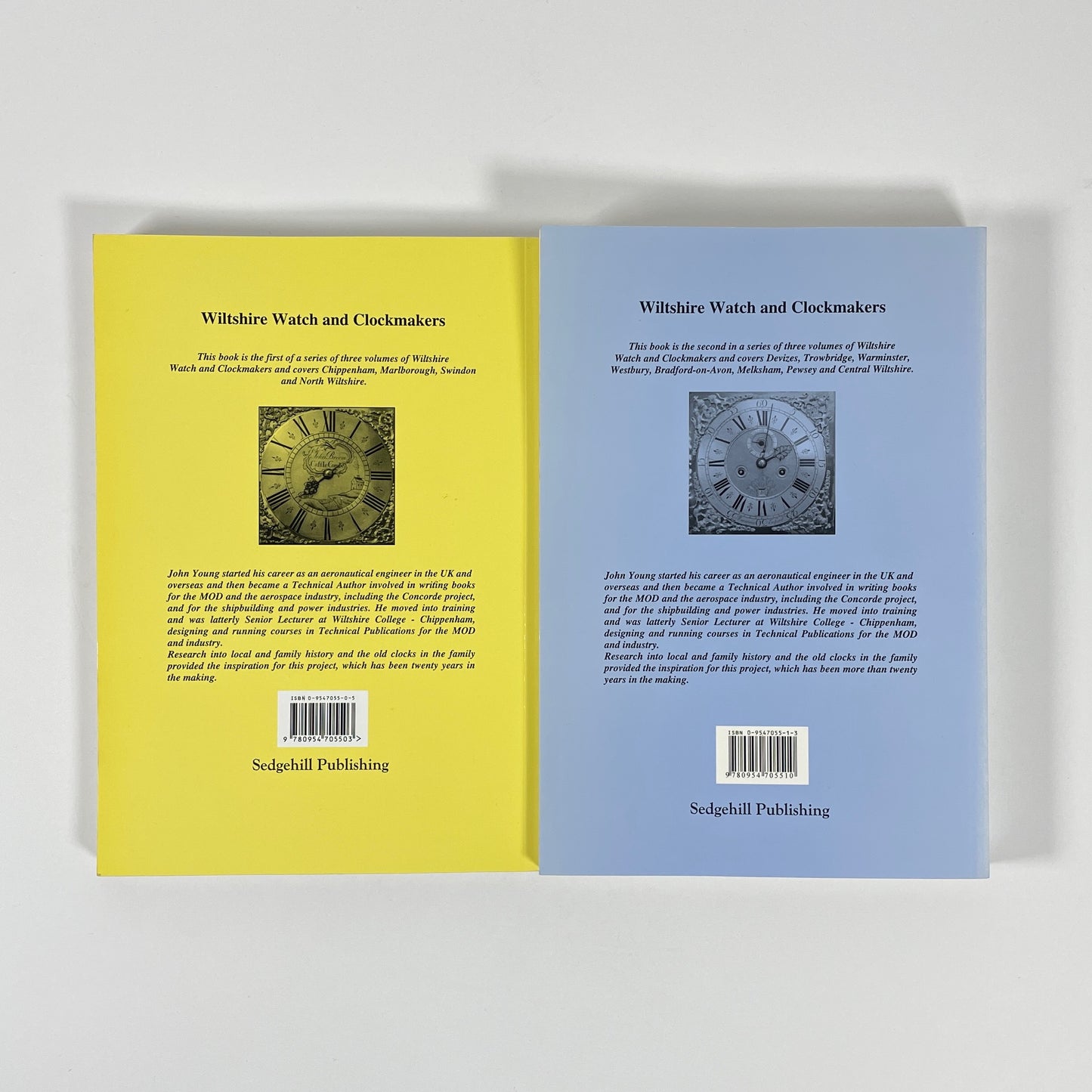 Wiltshire Watch And Clockmakers, Volumes 1 & 2; Young, John