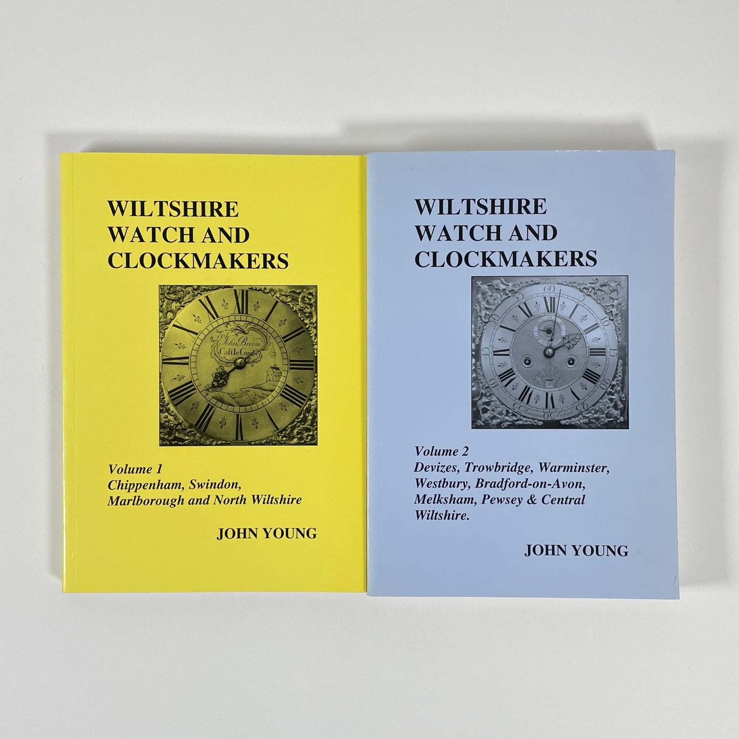 Wiltshire Watch And Clockmakers, Volumes 1 & 2; Young, John