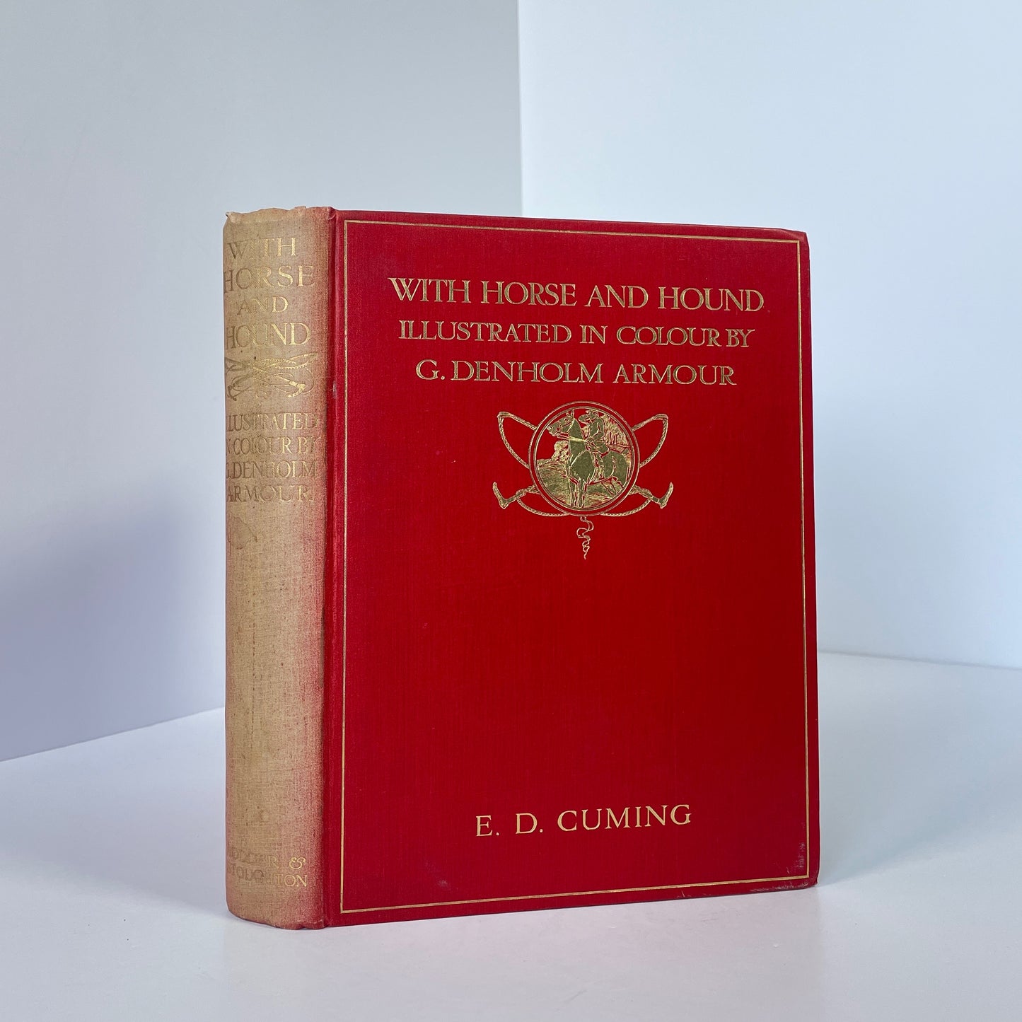 With Horse And Hound, Illustrated In Colour; Armour, G Denholm