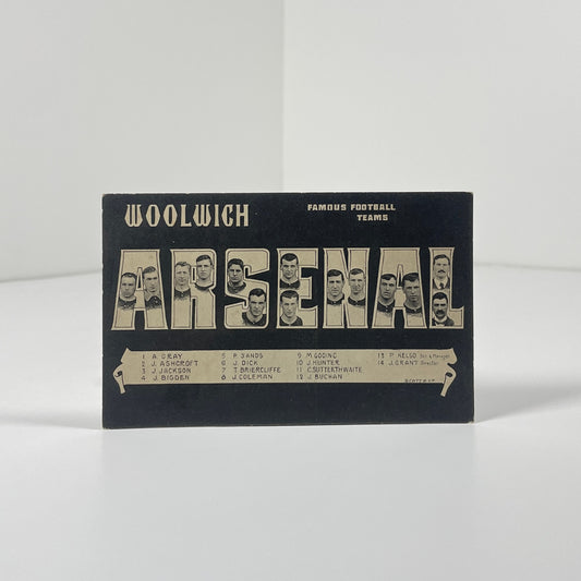 Woolwich Arsenal Football Club 1904 Original Postcard;