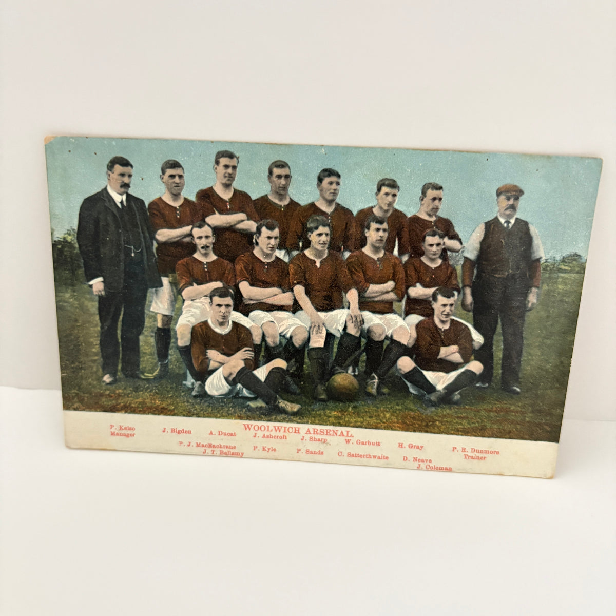Woolwich Arsenal Football Club c.1906 Postcard;