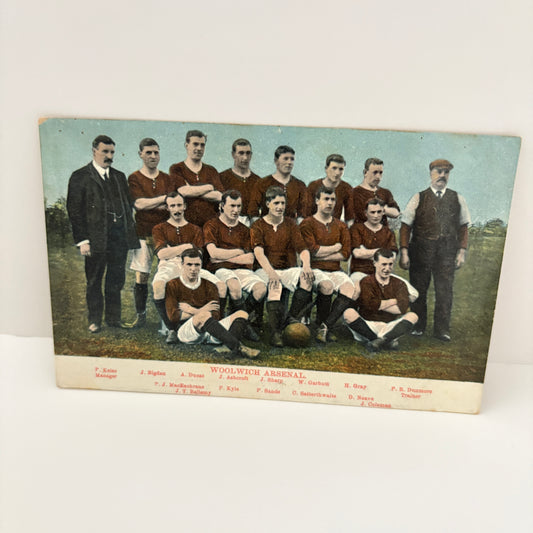 Woolwich Arsenal Football Club c.1906 Postcard;