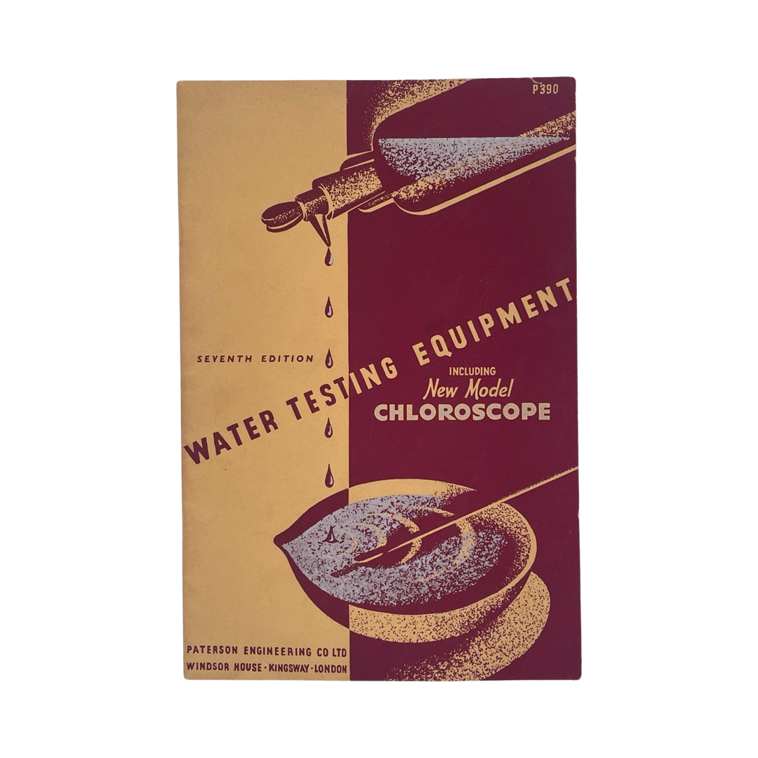 Water Testing Equipment, Seventh Equipment; Paterson Engineering Co Ltd, Softcover, Book