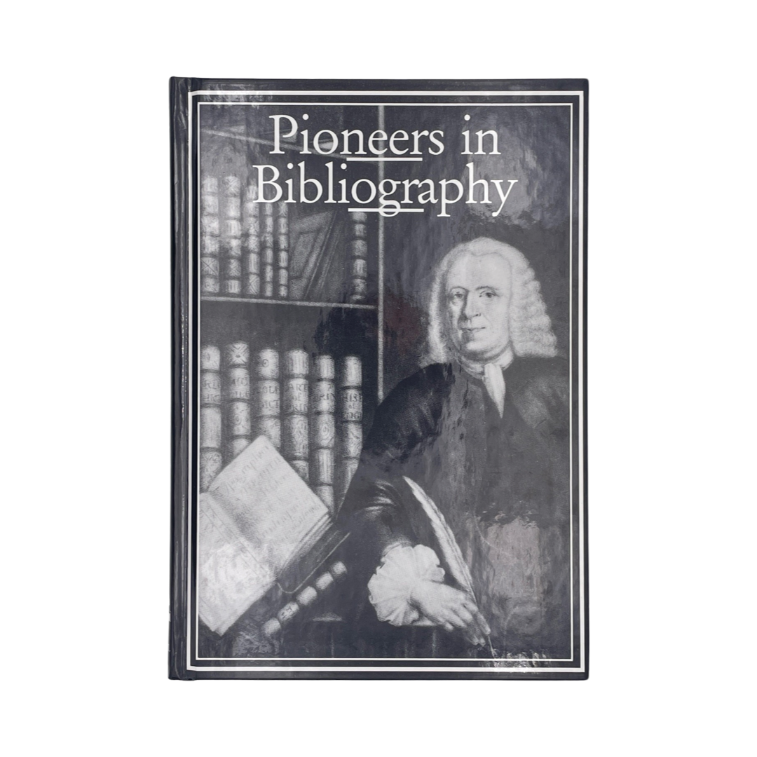 Pioneers In Bibliography Myers Robin Harris Michael Hardcover Book