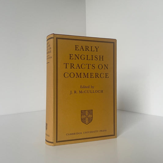 Early English Tracts On Commerce McCulloch J R Hardcover Book