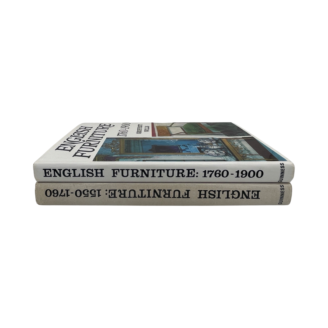 English Furniture 1550-1760 1760-1900 Volume 1 & 2 Wills Geoffrey Hardcover Book