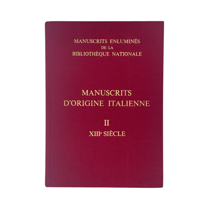 Manuscripts Enluminés D'Origine Italienne Volume 1 & 2; Avril.; Zaluska