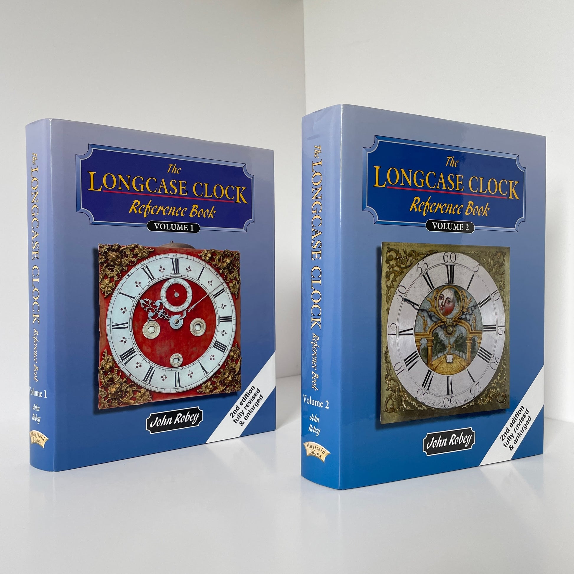 The Longcase Clock Reference Book Volumes 1 & 2; Robey, John, Hardcover, Book