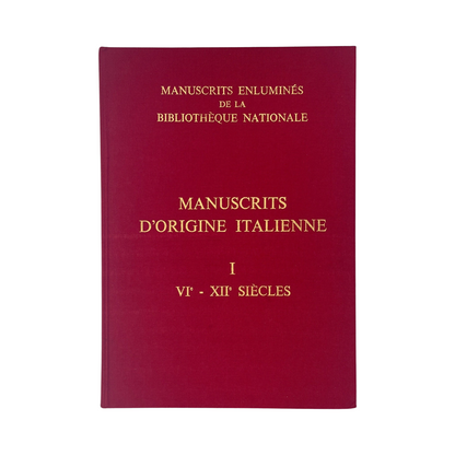 Manuscripts Enluminés D'Origine Italienne Volume 1 & 2; Avril.; Zaluska