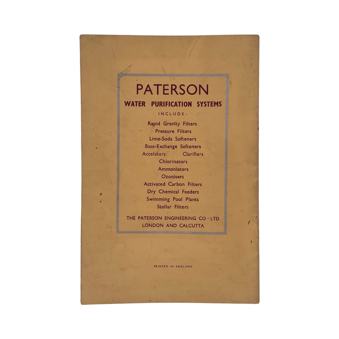 Water Testing Equipment, Seventh Equipment; Paterson Engineering Co Ltd