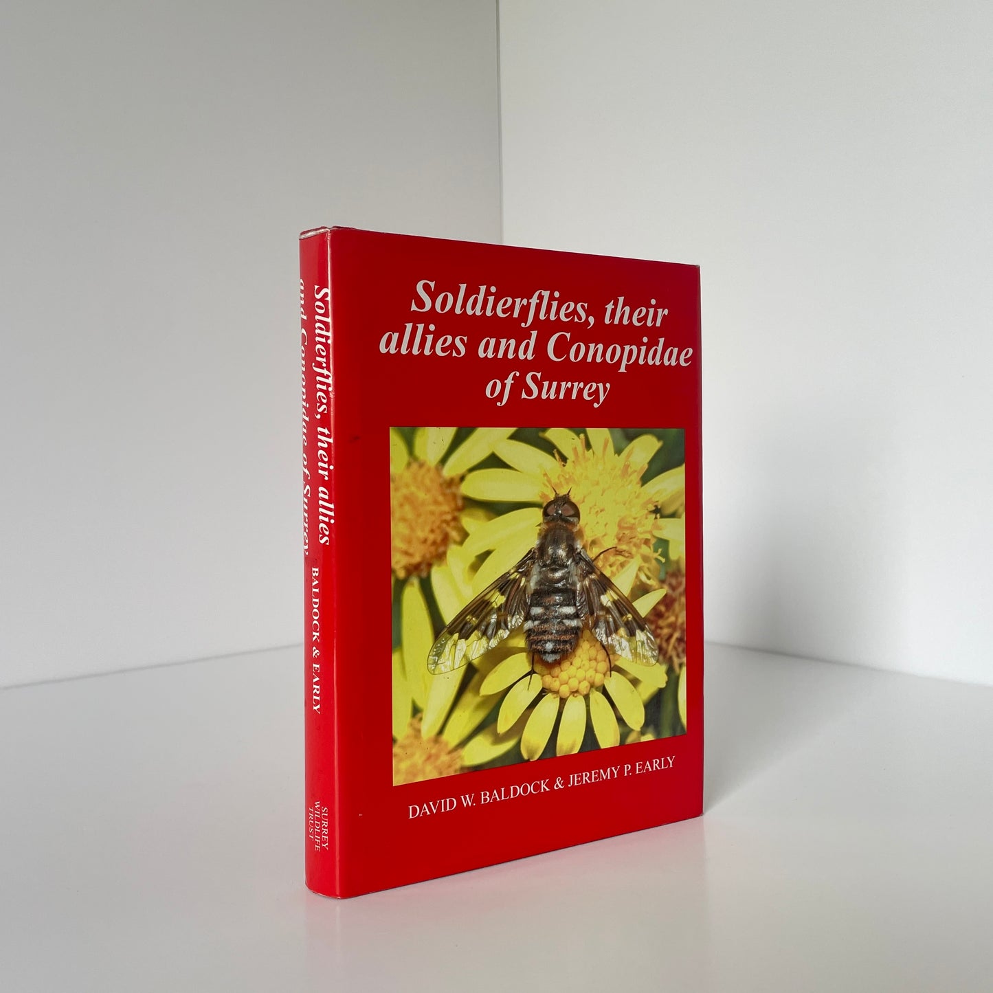 Soldierflies Their Allies And Conopidae Of Surrey Baldock David Early Jeremy Hardcover Book