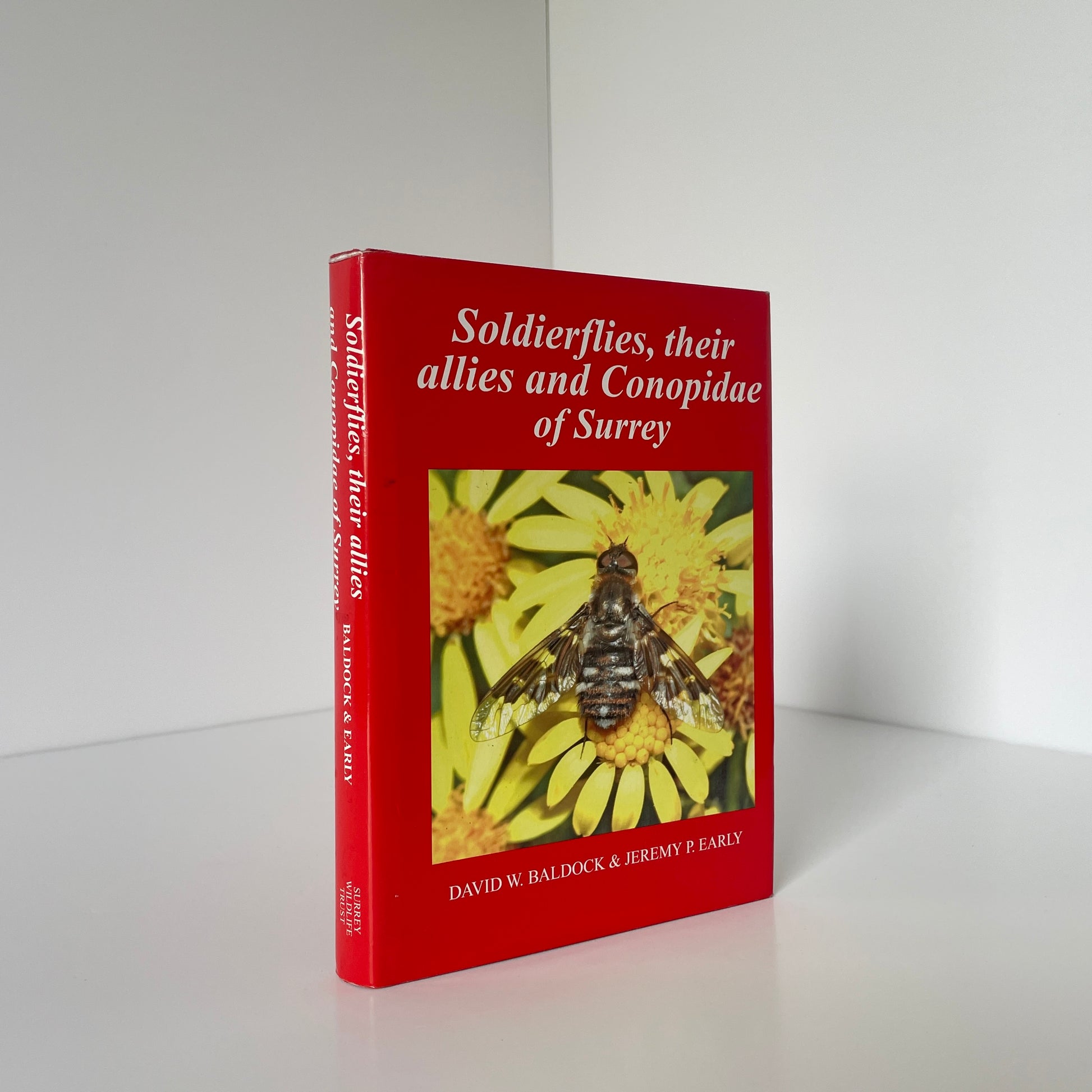 Soldierflies Their Allies And Conopidae Of Surrey Baldock David Early Jeremy Hardcover Book